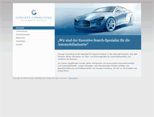Tablet Screenshot of concept-consulting.de